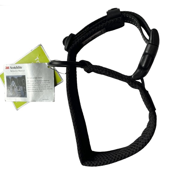 NEW Black Dog Collar FLEX Reflective Trim XL - Picture 9 of 14